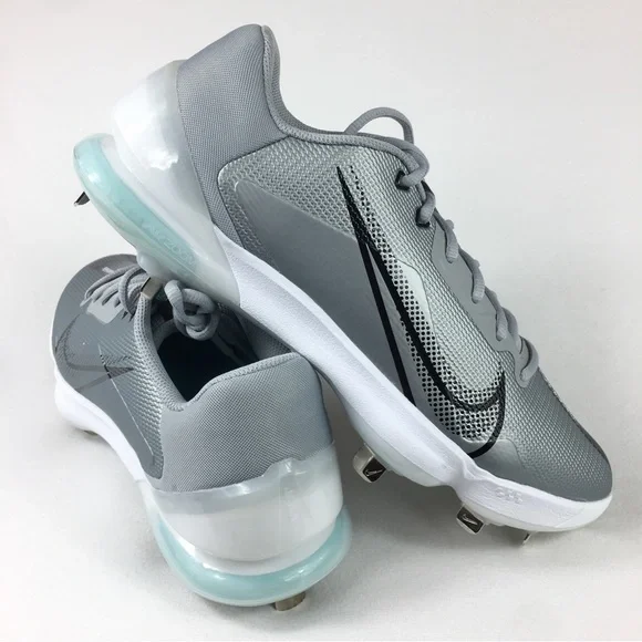 Nike Force Zoom Trout 7 Pro Baseball Cleats Metals Gray CQ7224-023